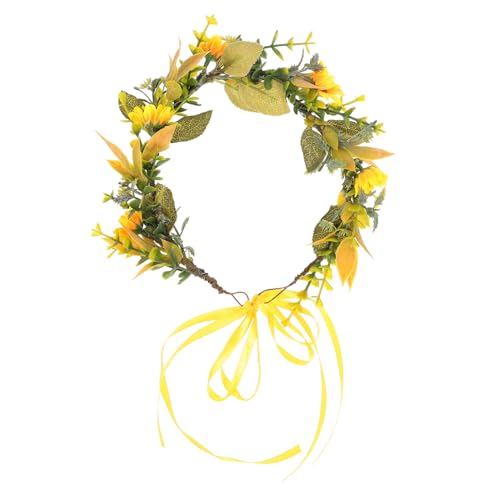 ERINGOGO Hawaiianisches Sonnenblumen haarband Party Kopfschmuck Leicht Verstellbar Für Urlaub Strandfest Cosplay Performance Dekoratives Blumenhaarband ERINGOGO Hawaiianisches Sonnenblumen haarband Party Kopfschmuck Leicht Verstellbar Für Urlaub Strandfest Cosplay Performance Dekoratives Blumenhaarband von ERINGOGO