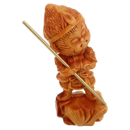 ERINGOGO Elegante Wukong Statue Kungfu Figuren Chinesische Statue für Holz Tier Figur von ERINGOGO