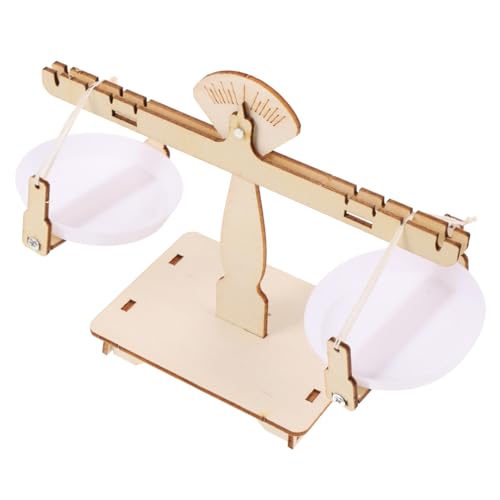 ERINGOGO Holz Balancewaage Lernspielzeug DIY Kleines Gewicht Pädagogisches Experimentierset Montessori Wissenschaftsspielzeug für Kreative Handarbeitskurse ERINGOGO Holz Balancewaage Lernspielzeug DIY Kleines Gewicht Pädagogisches Experimentierset Montessori Wissenschaftsspielzeug für Kreative Handarbeitskurse von ERINGOGO