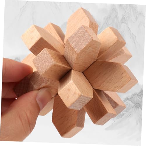 ERINGOGO Holz Iq Puzzle Lu Ban Lock Klassisches Holzspielzeug zum Entspannen und Logiktrainieren Fördert Geschicklichkeit und Denkvermögen Geeignet für Ab Jahren und Erwachsene ERINGOGO Holz Iq Puzzle Lu Ban Lock Klassisches Holzspielzeug zum Entspannen und Logiktrainieren Fördert Geschicklichkeit und Denkvermögen Geeignet für Ab Jahren und Erwachsene von ERINGOGO