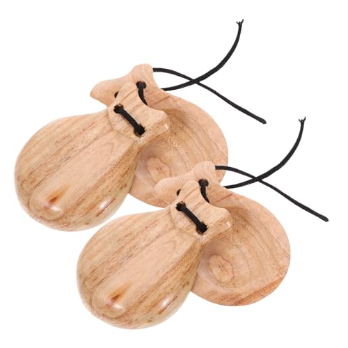ERINGOGO Holz Kastagnetten Finger Kastagnetten Rhythmus für Jugendliche Kleine Percussion Instrumente Leicht Handlich für Musikunterricht und Bühnenauftritte ERINGOGO Holz Kastagnetten Finger Kastagnetten Rhythmus für Jugendliche Kleine Percussion Instrumente Leicht Handlich für Musikunterricht und Bühnenauftritte von ERINGOGO