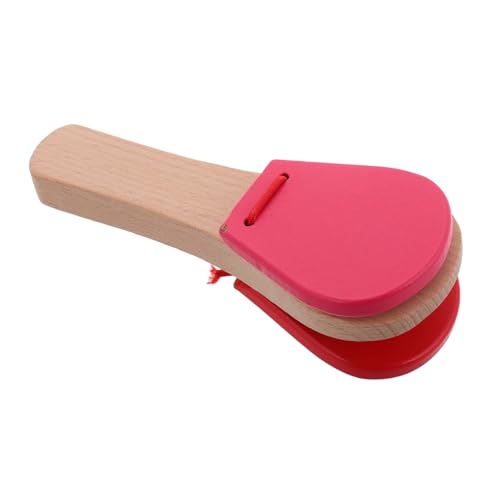 ERINGOGO Holz Kastagnetten Musikinstrument für Junge Mädchen und Kleinkinder Sicher und Langlebig Fördert Rhythmusgefühl und Kognitive Entwicklung Musikspielzeug Ab Jahr Rot ERINGOGO Holz Kastagnetten Musikinstrument für Junge Mädchen und Kleinkinder Sicher und Langlebig Fördert Rhythmusgefühl und Kognitive Entwicklung Musikspielzeug Ab Jahr Rot von ERINGOGO