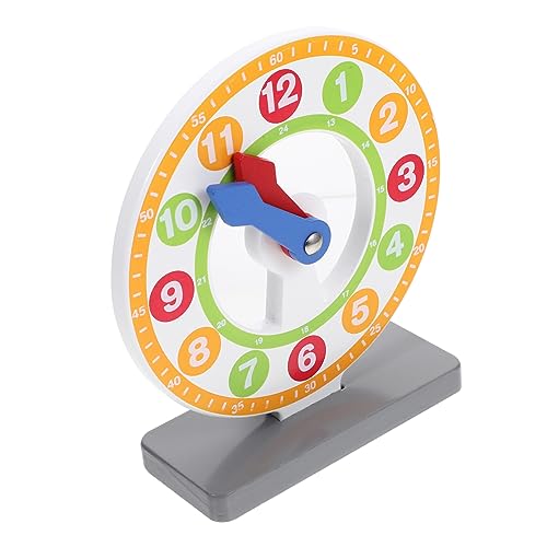 ERINGOGO Holz Lernuhr Pädagogische Lernuhr aus Holz Bunte Zahlen Lernspiel für Zahlenverständnis Kognitives Lernspiel für Vorschulkinder zur Mathematischen Frühförderung ERINGOGO Holz Lernuhr Pädagogische Lernuhr aus Holz Bunte Zahlen Lernspiel für Zahlenverständnis Kognitives Lernspiel für Vorschulkinder zur Mathematischen Frühförderung von ERINGOGO