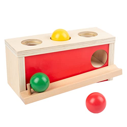 ERINGOGO Holz Press Ball Für Pädagogisches Trainingsspielzeug Hand Augen Koordination Für Jahre Montessori von ERINGOGO