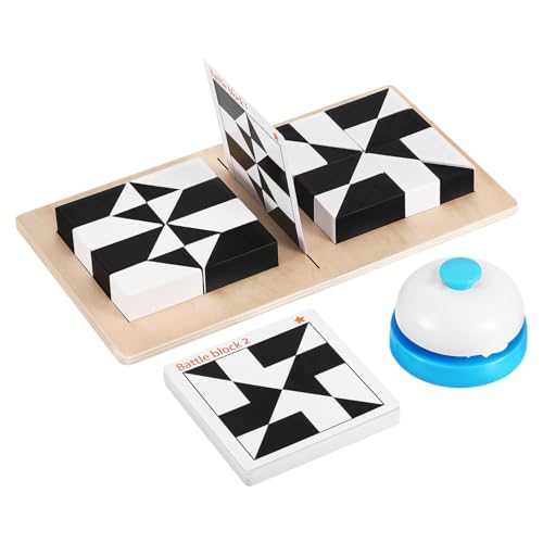 ERINGOGO Holz Puzzle mit Bauklötzen aus Buchenholz und Herausforderungskarten Kreatives Denkspiel für Erwachsene und Tragbar und Vielseitig für Gruppen und Einzelspiel ERINGOGO Holz Puzzle mit Bauklötzen aus Buchenholz und Herausforderungskarten Kreatives Denkspiel für Erwachsene und Tragbar und Vielseitig für Gruppen und Einzelspiel von ERINGOGO