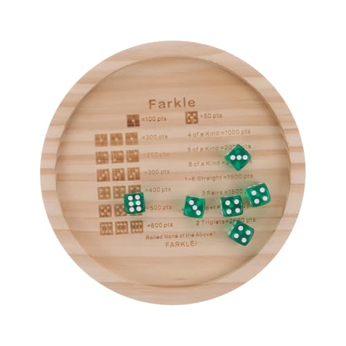 ERINGOGO Holz Würfeltablett mit Großem Fassungsvermögen Glatter Oberfläche Sichere Struktur Robustes Dice Tray für Familienspiele und Spielabende Vielseitig Praktisch ERINGOGO Holz Würfeltablett mit Großem Fassungsvermögen Glatter Oberfläche Sichere Struktur Robustes Dice Tray für Familienspiele und Spielabende Vielseitig Praktisch von ERINGOGO