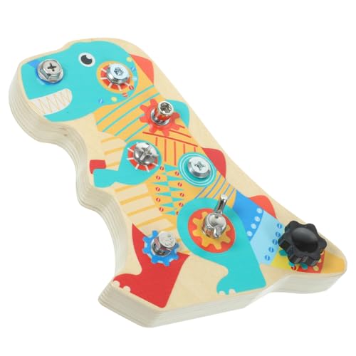 ERINGOGO Holzspielzeug Dinosaurier Schraubendreher Lernspielzeug für Abnehmbar Handwerklich Robust Fördert Feinmotorik und Kreativität Pädagogisches für Vorschulkinder ERINGOGO Holzspielzeug Dinosaurier Schraubendreher Lernspielzeug für Abnehmbar Handwerklich Robust Fördert Feinmotorik und Kreativität Pädagogisches für Vorschulkinder von ERINGOGO