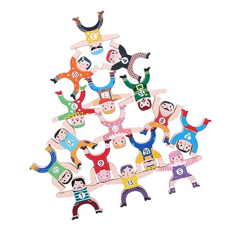 ERINGOGO Holzspielzeug Stapelspiel Balance Bausteine Bunte Bauklötze für Jungen Mädchen Kreativität Hand Auge Koordination und Gleichgewicht ERINGOGO Holzspielzeug Stapelspiel Balance Bausteine Bunte Bauklötze für Jungen Mädchen Kreativität Hand Auge Koordination und Gleichgewicht von ERINGOGO