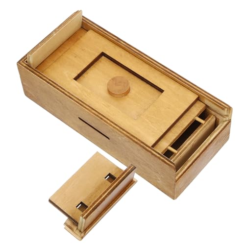 ERINGOGO Holzspielzeug mit Geheimfach Pädagogisches Denkspiel für Jugendliche Stabile Holzbox mit Abgerundeten Kanten für Puzzlefans und Aufbewahrung von Schmuck und Karten ERINGOGO Holzspielzeug mit Geheimfach Pädagogisches Denkspiel für Jugendliche Stabile Holzbox mit Abgerundeten Kanten für Puzzlefans und Aufbewahrung von Schmuck und Karten von ERINGOGO
