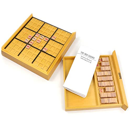 ERINGOGO Intelligentes Sudoku Holzspiel für Erwachsene Logikspiel Denkspiel Puzzlebrett Kreatives Gesellschaftsspiel Kreativität und Logischem Denken ERINGOGO Intelligentes Sudoku Holzspiel für Erwachsene Logikspiel Denkspiel Puzzlebrett Kreatives Gesellschaftsspiel Kreativität und Logischem Denken von ERINGOGO