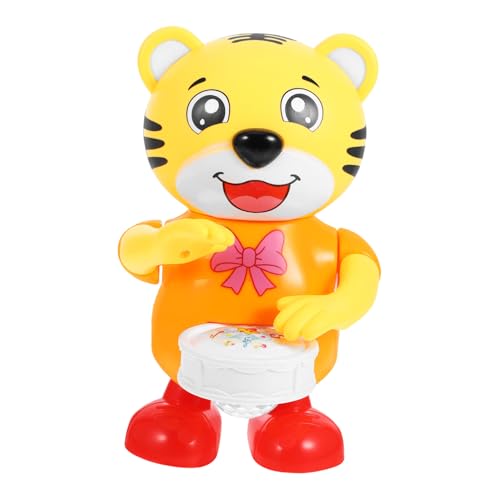 ERINGOGO Interaktives Tanzendes Tiger-Spielzeug Für Kleinkinder, Musikalisches Krabbel-Tiger-babyspielzeug, Lernspielzeug Für 0–6 Monate, Lustige Tierfigur Für Kinder, Babyspielzeug von ERINGOGO