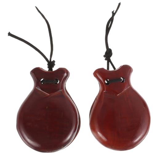 ERINGOGO Kastagnetten Holzspielzeug Percussion Rhythmus Lernspielzeug Musikinstrument für Jungen und Mädchen Ab Jahren Farbenfroh Sicher und Langlebig ERINGOGO Kastagnetten Holzspielzeug Percussion Rhythmus Lernspielzeug Musikinstrument für Jungen und Mädchen Ab Jahren Farbenfroh Sicher und Langlebig von ERINGOGO