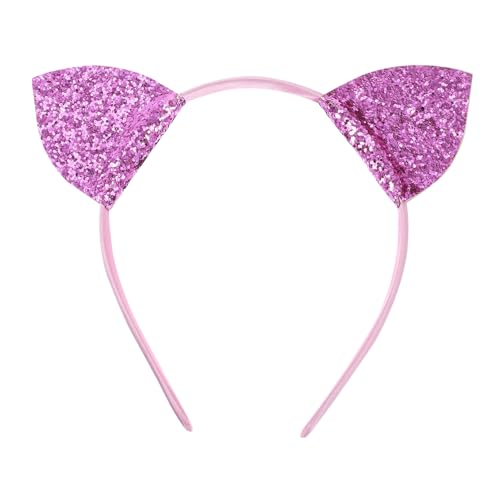 ERINGOGO Katzenohren Haarreif Glänzend Stirnband Leicht und Bequem Passend für Mädchen und Teens für Party Cosplay Halloween Kostüm Zubehör ERINGOGO Katzenohren Haarreif Glänzend Stirnband Leicht und Bequem Passend für Mädchen und Teens für Party Cosplay Halloween Kostüm Zubehör von ERINGOGO