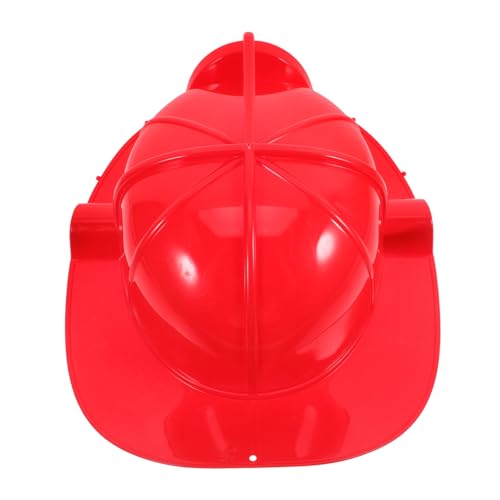 ERINGOGO Kinder-Feuerhut-Rollenspiel rot halloweenkostüme für kinder verkleidung kinder Feuerwehrmann-Kostümzubehör für Kinder Feuerwehrmannmütze für Kleinkinder Cosplay-Feuerwehrhelm von ERINGOGO