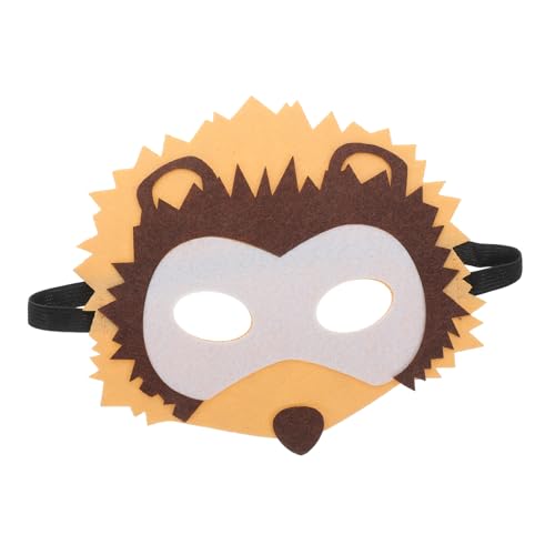 ERINGOGO Kindergarten Performance Requisiten Maske Gesicht Kostüme Halloween Wolf Maskerade Hautpflege Das Tier Tiere Party Cosplay Requisite Vliesstoff von ERINGOGO