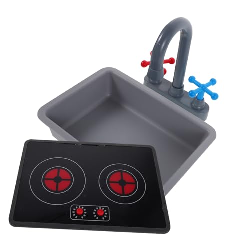 ERINGOGO Kinderküche Spielset mit Realistischem Spülbecken und Wasserhahn Induktionskochfeld mit Licht Sound Ergonomisch Fördert Feinmotorik Geeignet für Jungen und Mädchen Eltern Junge ERINGOGO Kinderküche Spielset mit Realistischem Spülbecken und Wasserhahn Induktionskochfeld mit Licht Sound Ergonomisch Fördert Feinmotorik Geeignet für Jungen und Mädchen Eltern Junge von ERINGOGO