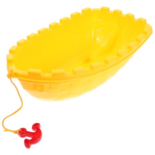 ERINGOGO Kinderspielzeugboot Badespielzeug Boote Bootsspielzeug Für Die Badewanne Badeboot Spielzeugboote Zum Pool-spielzeugboot Badespielzeugboote Fähre Spielzeug Yellow Plastik von ERINGOGO