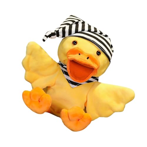 ERINGOGO Kleine Gelbe Handpuppe Ente Stofftier für Storytelling Handpuppe Lustiges Eltern Junge Mädchen Fördert Kreativität und Kommunikation Geeignet für Geschichten und Rollenspiele ERINGOGO Kleine Gelbe Handpuppe Ente Stofftier für Storytelling Handpuppe Lustiges Eltern Junge Mädchen Fördert Kreativität und Kommunikation Geeignet für Geschichten und Rollenspiele von ERINGOGO