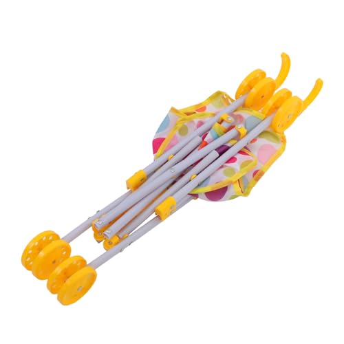 ERINGOGO Kleiner Puppenwagen aus Kunststoff für Mädchen Realistischer Kinderwagen für Jährige Leicht und Robust für Puppenhaus und Rollenspiele ERINGOGO Kleiner Puppenwagen aus Kunststoff für Mädchen Realistischer Kinderwagen für Jährige Leicht und Robust für Puppenhaus und Rollenspiele von ERINGOGO