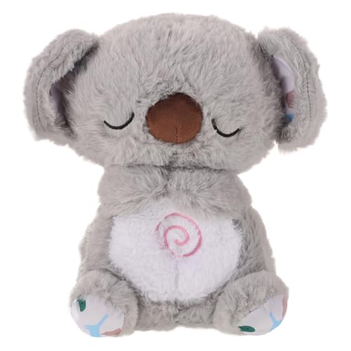 ERINGOGO Koala-Musikpuppe -Stofftier Babypuppe Stofftier Weich Kuschelig Schlafender Bär Plüschtiere Sensorischer Begleiter Für Kinder Kleine Koala- von ERINGOGO