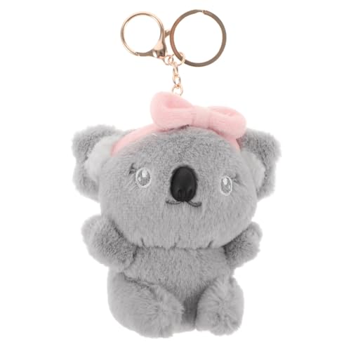 ERINGOGO Koala-Schlüsselanhänger Süßer Kleiner Ausgestopfter Koala-Schlüsselanhänger Kawaii-Tier-Geldbeutel-Rucksack-Charm-Anhänger Für Jungen Mädchen Kindergarten Goodie-Bags-Füller von ERINGOGO