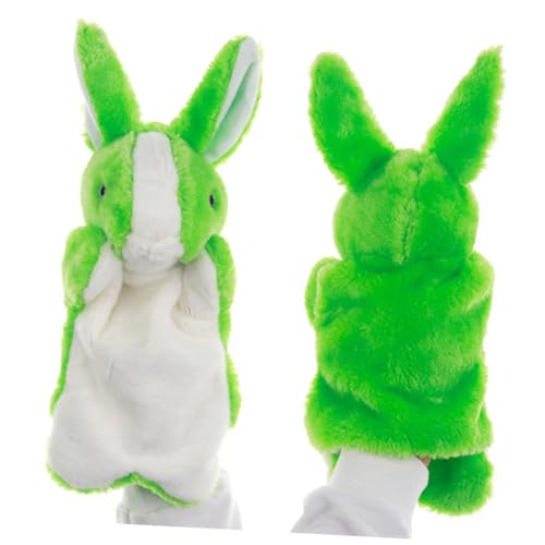 ERINGOGO Kuschelige Grüne Hasen Handpuppe aus Plüsch für Weiches Stofftier zum Geschichtenerzählen Kindgerechtes für Eltern Junge Mädchen Interaktion und Fantasievolles Rollenspiel ERINGOGO Kuschelige Grüne Hasen Handpuppe aus Plüsch für Weiches Stofftier zum Geschichtenerzählen Kindgerechtes für Eltern Junge Mädchen Interaktion und Fantasievolles Rollenspiel von ERINGOGO
