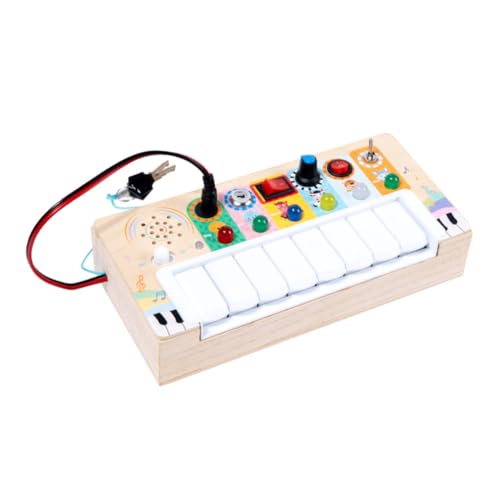 ERINGOGO Led-Busy-Board Kinderspielzeug Sportspielzeug Autos Autospielzeug Lustiges Musikspielzeug Verschleißfestes Musikspielzeug Haushalt Elektronisches Bauteil von ERINGOGO