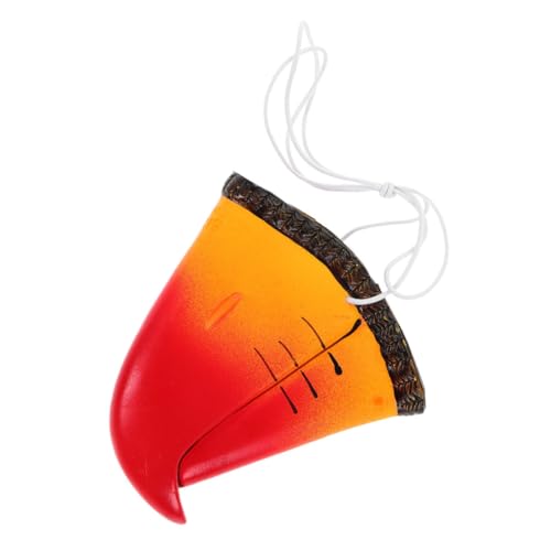 ERINGOGO Leichte Parrot Nose Maske Tier Requisite Cosplay Vogel Schnabel Kostüm Zubehör für Karneval Halloween Tierparty Kompakt Bequem Vielseitig Verwendbar ERINGOGO Leichte Parrot Nose Maske Tier Requisite Cosplay Vogel Schnabel Kostüm Zubehör für Karneval Halloween Tierparty Kompakt Bequem Vielseitig Verwendbar von ERINGOGO