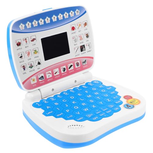 ERINGOGO Lernlaptop für Ab Jahren Simulation Computer mit LED Bildschirm Musikfunktion Fördert Feinmotorik und Hand Auge Koordination Interaktives Lernspielzeug für Vorschule und ERINGOGO Lernlaptop für Ab Jahren Simulation Computer mit LED Bildschirm Musikfunktion Fördert Feinmotorik und Hand Auge Koordination Interaktives Lernspielzeug für Vorschule und von ERINGOGO