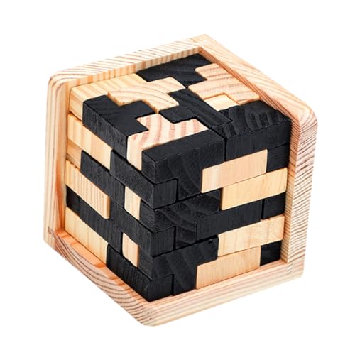 ERINGOGO Luban Lock Toy Klassisches Ming Lock Geduldsspiel für Erwachsene Teiliges Holzpuzzle Kreativität und Eltern Junge Mädchen Zusammenarbeit ERINGOGO Luban Lock Toy Klassisches Ming Lock Geduldsspiel für Erwachsene Teiliges Holzpuzzle Kreativität und Eltern Junge Mädchen Zusammenarbeit von ERINGOGO