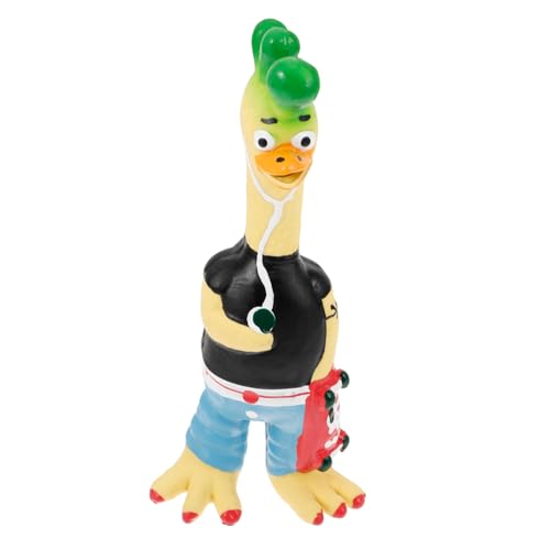 ERINGOGO Lustiges Quietschendes Huhn Druckspielzeug Stressabbau Squeeze Sound Chicken Toy Für Halloween April Fools Party Spaß ERINGOGO Lustiges Quietschendes Huhn Druckspielzeug Stressabbau Squeeze Sound Chicken Toy Für Halloween April Fools Party Spaß von ERINGOGO