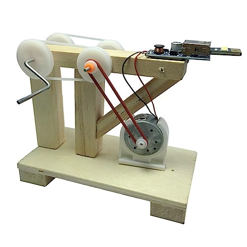 ERINGOGO Manuelles Generatormodell für Experimente Lehrspielzeug Kreativität und Lernfähigkeiten für Studenten Robuster Bausatz aus Hochwertigem Material ERINGOGO Manuelles Generatormodell für Experimente Lehrspielzeug Kreativität und Lernfähigkeiten für Studenten Robuster Bausatz aus Hochwertigem Material von ERINGOGO