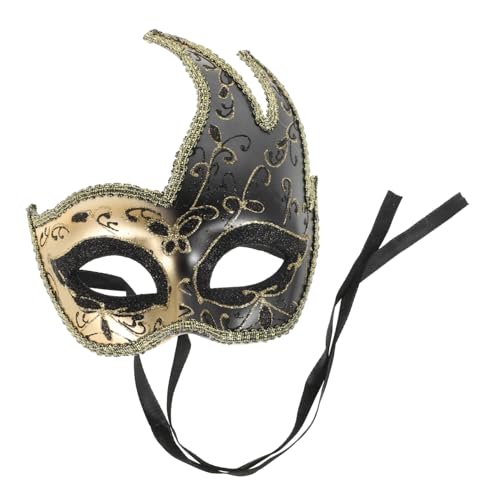 ERINGOGO Maske Im Venezianischen Stil Venezianische Maske Herren Maskerade Maske Maskerade Maske Für Männer Cosplay Dekorative Maske Maskerade Maske Requisite Maskerade Maske Für von ERINGOGO