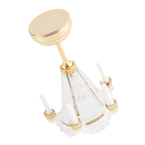 ERINGOGO Maßstab Langlebige Mini Haus Szene Dekoration Stilvolle Kleine Hängelampe für Puppenstube Innenraumgestaltung ERINGOGO Maßstab Langlebige Mini Haus Szene Dekoration Stilvolle Kleine Hängelampe für Puppenstube Innenraumgestaltung von ERINGOGO