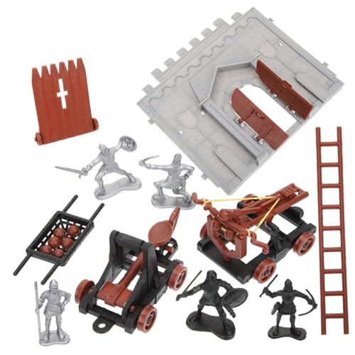 ERINGOGO Militärisches Castle Playset mit Detailreichen Soldaten Miniaturfiguren und Fahrzeugen DIY Modellbausatz für Kreativität und Spielerischem Lernen ERINGOGO Militärisches Castle Playset mit Detailreichen Soldaten Miniaturfiguren und Fahrzeugen DIY Modellbausatz für Kreativität und Spielerischem Lernen von ERINGOGO