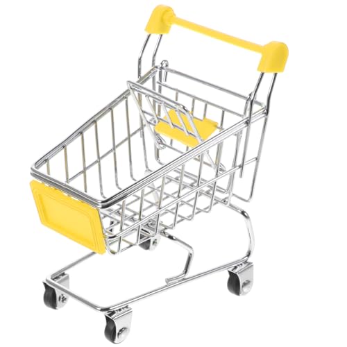 ERINGOGO Mini-Einkaufswagen-Organizer schubkarre Mini-Einkaufswagenbüro Mini-Cart-Aufbewahrungskorb von ERINGOGO