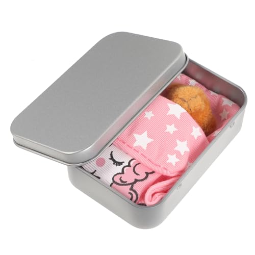 ERINGOGO Mini Plüschbär im Tin Box Kleines Stofftier Bär als Niedliche Dekoration für Kinderzimmer Schreibtisch und Geschenk Inklusive Karte und Schlafsack Brauner Teddybär für Geburtstage ERINGOGO Mini Plüschbär im Tin Box Kleines Stofftier Bär als Niedliche Dekoration für Kinderzimmer Schreibtisch und Geschenk Inklusive Karte und Schlafsack Brauner Teddybär für Geburtstage von ERINGOGO