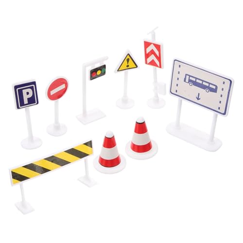 ERINGOGO Mini Verkehrszeichen Spielset für Realistische Miniatur Verkehrsschilder Kunststoff Pädagogisches zur Verkehrssicherheit Geeignet für Kindergarten und Indoor Outdoor Spiel ERINGOGO Mini Verkehrszeichen Spielset für Realistische Miniatur Verkehrsschilder Kunststoff Pädagogisches zur Verkehrssicherheit Geeignet für Kindergarten und Indoor Outdoor Spiel von ERINGOGO