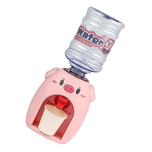 ERINGOGO Mini Wasserspender Für Wasserspender Im Cartoon Design Mit Becher Lustiges Rollenspielzeug Für Küche Zuhause Für Kleinkinder von ERINGOGO