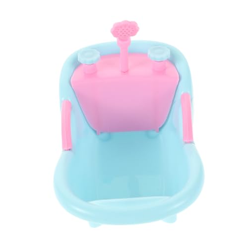 ERINGOGO Miniatur Badewanne Puppenhaus Zubehör Realistische Mini Badewanne für Puppen Badezimmer Deko Kleines Badewannen Modell für Kreatives und Fantasieentwicklung ERINGOGO Miniatur Badewanne Puppenhaus Zubehör Realistische Mini Badewanne für Puppen Badezimmer Deko Kleines Badewannen Modell für Kreatives und Fantasieentwicklung von ERINGOGO
