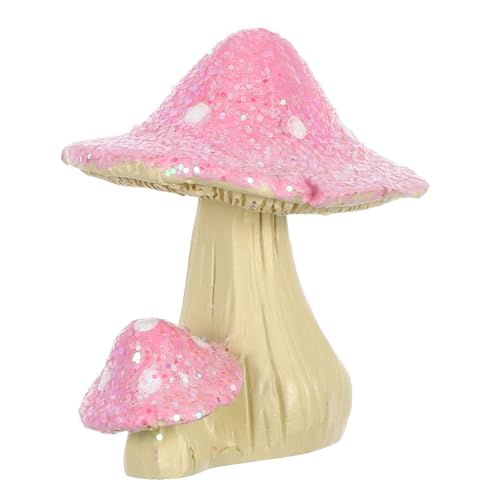 ERINGOGO Miniaturmöbel Pilzdekor Kleine Harzstatuen Minihausmöbel Für Puppenhäuser Feengärten Und Terrarienhandwerk Realistische Mini-Pilze Im Maßstab ERINGOGO Miniaturmöbel Pilzdekor Kleine Harzstatuen Minihausmöbel Für Puppenhäuser Feengärten Und Terrarienhandwerk Realistische Mini-Pilze Im Maßstab von ERINGOGO