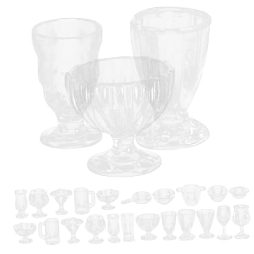 ERINGOGO Miniatur Puppenhaus Eisbecher Set Teiliges Miniatur Küchenzubehör Realistische Kleine Dessertbecher für Puppenhaus Dekoration Lebendige Miniaturmodelle für Wiederverwendbar ERINGOGO Miniatur Puppenhaus Eisbecher Set Teiliges Miniatur Küchenzubehör Realistische Kleine Dessertbecher für Puppenhaus Dekoration Lebendige Miniaturmodelle für Wiederverwendbar von ERINGOGO