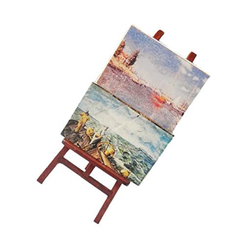 ERINGOGO Miniatur Staffelei Teilig Miniatur Puppenhaus Dekoration DIY Landschaftsornament Kreative Bastelidee ERINGOGO Miniatur Staffelei Teilig Miniatur Puppenhaus Dekoration DIY Landschaftsornament Kreative Bastelidee von ERINGOGO