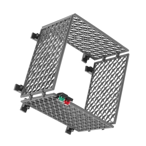 ERINGOGO Miniatur Zaun DIY Bastelset aus Langlebigem Kunststoff Realistisches Miniatur Zaun Zubehör für Modellbau Interaktives Lernspielzeug Graue Basis für Bastelprojekte und Garten deko ERINGOGO Miniatur Zaun DIY Bastelset aus Langlebigem Kunststoff Realistisches Miniatur Zaun Zubehör für Modellbau Interaktives Lernspielzeug Graue Basis für Bastelprojekte und Garten deko von ERINGOGO