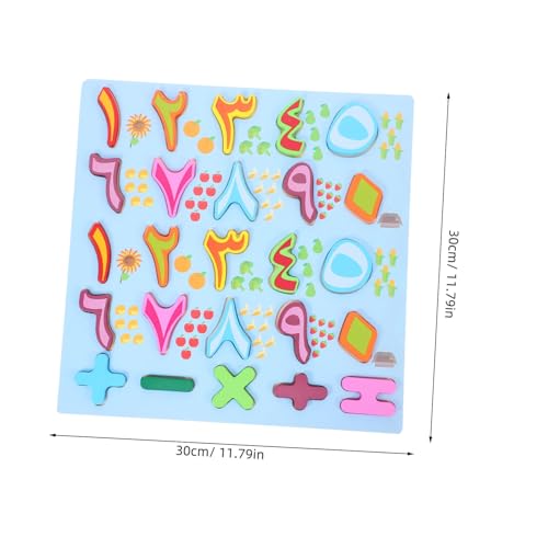 ERINGOGO Montessori Holz Puzzle Arabische Zahlen Groß Lernspielzeug Feinmotorik Kognitive Entwicklung Für Zuhause Kindergarten Schule ERINGOGO Montessori Holz Puzzle Arabische Zahlen Groß Lernspielzeug Feinmotorik Kognitive Entwicklung Für Zuhause Kindergarten Schule von ERINGOGO