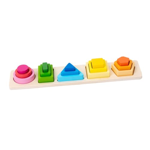 ERINGOGO Montessori Holz Stapelturm für Kleinkinder Ab Jahr Geometrisches Sortier und Farbblock Puzzle Fördert Feinmotorik Farberkennung und Greiffähigkeit Sicheres Langlebiges Material ERINGOGO Montessori Holz Stapelturm für Kleinkinder Ab Jahr Geometrisches Sortier und Farbblock Puzzle Fördert Feinmotorik Farberkennung und Greiffähigkeit Sicheres Langlebiges Material von ERINGOGO