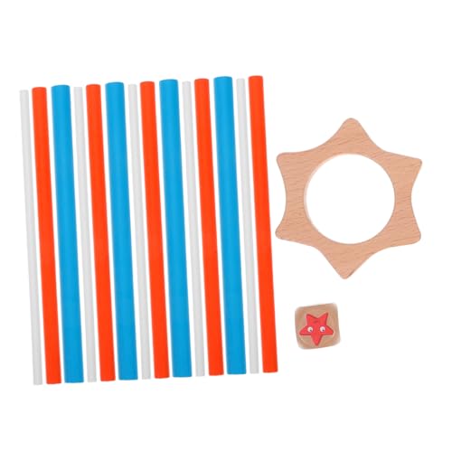 ERINGOGO Holz Balance Spiel Für Junge Mädchen Montessori Stab Spielzeug Geduldstraining Lernspielzeug Interaktives Denksportspiel Für Familienaktivitäten ERINGOGO Holz Balance Spiel Für Junge Mädchen Montessori Stab Spielzeug Geduldstraining Lernspielzeug Interaktives Denksportspiel Für Familienaktivitäten von ERINGOGO