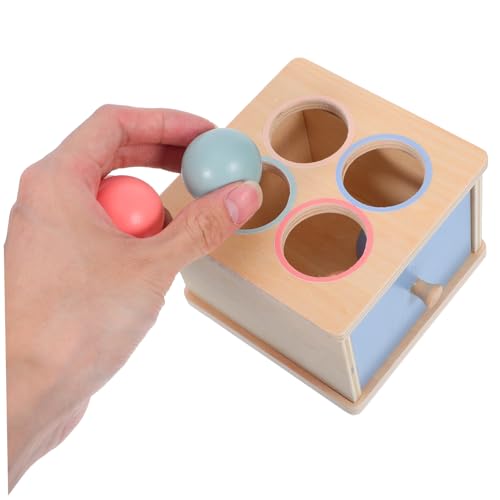 ERINGOGO Montessori Holzspielzeug für Kleinkinder Montessori Lernspiel mit Farben Formerkennung Interaktives Sortierspiel mit Kugelwurf ERINGOGO Montessori Holzspielzeug für Kleinkinder Montessori Lernspiel mit Farben Formerkennung Interaktives Sortierspiel mit Kugelwurf von ERINGOGO