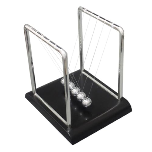 ERINGOGO Newton schwingt den Ball für kinderspielzeug Silve swor Newton Wiegenpendel Balancebälle für den Schreibtisch Newton Balance Ball Home-Desktop- Black von ERINGOGO