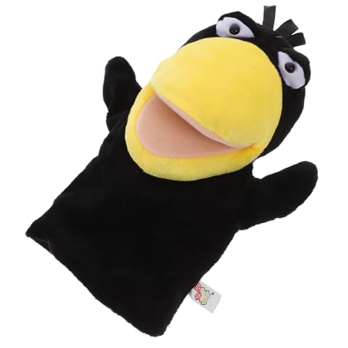 ERINGOGO Niedliche Krähen Fingerpuppe aus Weichem Plüsch Interaktives Kinderspielzeug für Fantasievolles und Eltern Junge Mädchen Kommunikation Leicht und Tragbar ERINGOGO Niedliche Krähen Fingerpuppe aus Weichem Plüsch Interaktives Kinderspielzeug für Fantasievolles und Eltern Junge Mädchen Kommunikation Leicht und Tragbar von ERINGOGO